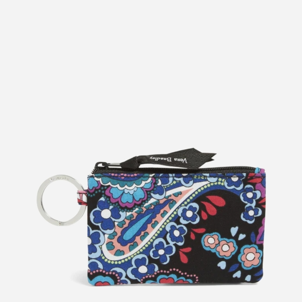Vera Bradley Haymarket Paisley Zip ID Case